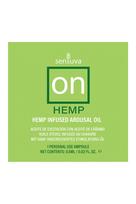 SENSUVA ON HEMP AROUSAL OIL SINGLE USE AMPOULE