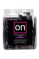 SENSUVA ON ULTRA AROUSAL OIL 75 PIECE SINGLE USE TUB