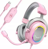FIFINE H6P AmpliGame RGB studijinės ausinės, 7.1 erdvinio garso sistema