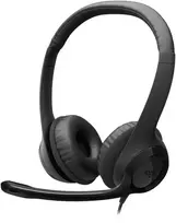 Logitech H390 Laidinės ausinės, USB-C, Juoda