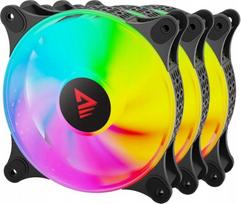 Wentylator Savio BLAST 120mm ARGB 3-pack | BLAST FAN SET | 5901986048534