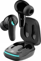 Ausinės Defender Ausinės su mikrofonu CyberDots 285 belaidės Bluetooth TWS juoda Low Latency