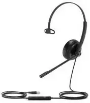 Yealink UH34 SE Mono Teams USB-A, laidinis, skambučiai / muzika, 20–20 000 Hz, 88 g, ausinės, juodos