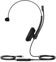 Yealink UH34 Lite, Laidinis, Biuras / Skambučių centras, 20–20 000 Hz, 82,5 g, Ausinės su mikrofonu, Juoda