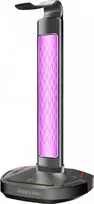 Ausinės PREYON Heron Block RGB ausinių stovas, įkroviklis, USB mazgas (PHB41B)