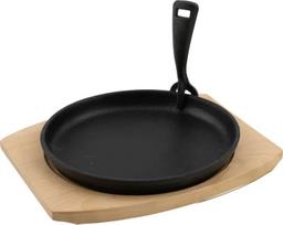 Barbecook | Cast Iron Grill Pan with Bamboo Trivet (per 2 pcs) | BC-ACC-7420