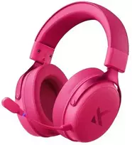 MCHOSE V9 Pro belaidės ausinės | 2.4G, BT, TYPE-C | Rose Raudona