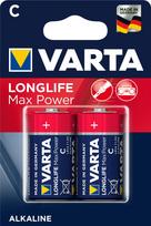Varta  Longlife Max Power C / R14 7800mAh 2 szt. | 4714101402 | 4008496122639