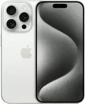 Apple Atnaujintas iPhone 15 Pro Baltas Titanium 128GB (būklė kaip naujas)