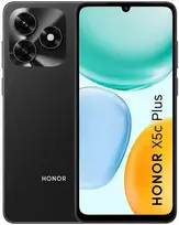 HONOR X5c Plus telefonas, 64/4GB, vidurnakčio juodas