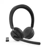 Lenovo Dual-Mode Belaidės ANC Ausinės 6550 (USB-A, Teams) | 4XD1S19777 | Su mikrofonu | Bluetooth | Juodas