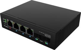 Lanberg SWITCH LANBERG LIGHT INDUSTRIAL POE 1XBT 3XAT 2XSFP DIN NIEZARZĄDZALNY GIGABIT ETHERNET