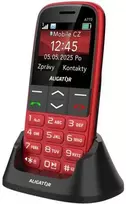 ALIGATOR A770 Senior raudonas + stacionarus įkroviklis