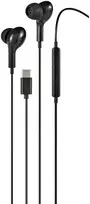 C220 į ausis įdedamos ausinės STREETZ, 3-mygtukai, USB-C, juodos / C220-BLK / 6612109