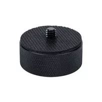 Caruba Adapterschroef 1/4M - 3/8F met Metalen Grip & Rubber Dekplaat