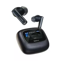 Baseus Bowie M2s Ultra TWS Belaidės In-Ear Ausinės su Interactive Screen - Juodas