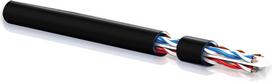 No Name Inca ICAT6-500S networking cable Black 500 m Cat6 U/UTP (UTP)