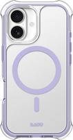 No Name LAUT AERO PROTECT mobile phone case 17.5 cm (6.9") Cover Purple, Transparent
