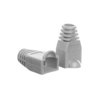 RJ45 kištuko gaubtelis Cat.6/7 (pilkas, PVC)