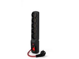 Surge protector F5 Power 5m 16A (5 sockets) black