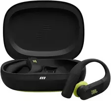 Belaidės ausinės JBL Endurance Peak 4, Juodos/gelsvai žalsvos