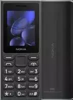 Nokia 105 Dual SIM, 2G, juoda (2025), (CZ, SK, HU)