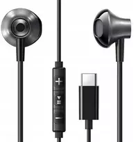 Ausinės Ugreen Įstatomos į ausis (į ausis įkišamos tipo) ausinės EP106 USB-C (juoda)