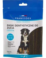 FRANCODEX Kramtomosios juostelės L nuo blogo burnos kvapo 502,5 g/15 vnt.