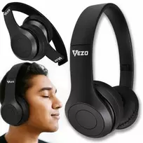 VEZO belaidės on-ear ausinės Bluetooth MP3 – sportui ir žaidimams