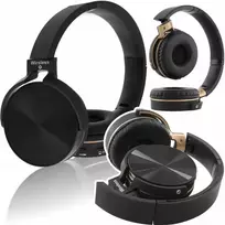 Sulankstomos Ant ausų uždedamos belaidės ausinės su MP3, radiju ir Bluetooth