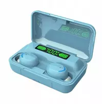 Mėlynos „Specdom“ belaidės „Earbuds“ ausinės