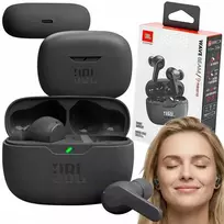 JBL Wave Beam TWS belaidės ausinės, Bluetooth 5.1, juodos
