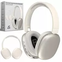 Premium belaidės on-ear ausinės su mikrofonu, Bluetooth 5.4, AUX