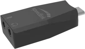 Ausinės Namų kino sistema Speedlink VIGO USB-C Sound Card, juodas