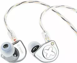 Linsoul SIMGOT EW300 laidinės hibridinės į ausis įkišamos ausinės su 1DD+1 planar+1 PZT, 3.5 mm, standartinė versija