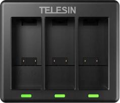 Telesin Charger On 3x Three Batteries Do Gopro Hero 9 Black