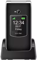 Bea-fon Mobile Beafon SL605 LTE, Atverčiamas, Viena SIM, 6,1 cm (2.4"), 1,3 MP, 1050 mAh, Juoda