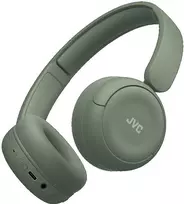 JVC, HA-S59W-GU, chaki žalios sp. dinaminės ausinės, mikrofonas
