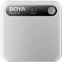 Diktofonas BOYA Notra Voice Recorder with AI Transcription - Sidabrinis