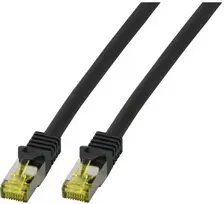 Efb Elektronik EFB MK7001.25B kabelis sieciowy juoda 25 m Cat6a S/FTP (S-STP)