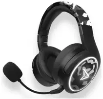 Steelplay Retro Line Steelplay Bluetooth Ausinės - Impulse Camo (Multi), su laidu & Belaidės, 20 - 20000 Hz, Gaming, 305 g, Ausinės, Juodas, Camouflage