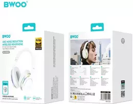 Avantree Bluetooth ausinės Bwoo Premium (BW587) baltos