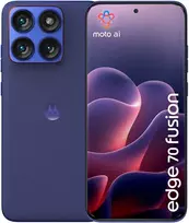 Mėlyna Išmanusis telefonas Motorola edge70 Fusion 256GB - Orient Mėlyna, Android, 8GB