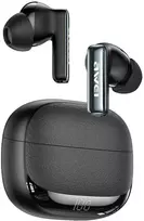 Belaidės Ausinės AWEI TA19 ANC Bluetooth 6.0 TWS + įkrovimo dėklas juodos spalvos