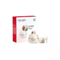 Veido priežiūros rinkinys Shiseido Benefiance: paakių kremas 15 ml + veido kremas 15 ml + naktinis kremas 5 ml