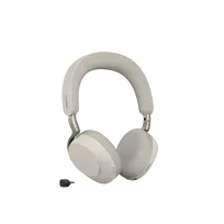 Jabra Evolve3 75 UC Bluetooth Stereo Ausinės, Belaidės Aktive Triukšmo slopinimas, 6 Mikrofone, UC Kompatibel, Inkl. USB-C Bluetooth Adapteris