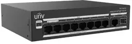 Šakotuvas POE komutatorius NSW2100-9GT1GP-POE-IN 8 prievadų UNIVIEW