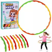 Jokomisiada Hula hoop for children and adults - with protrusions, foldable, diameter 84cm SP0871