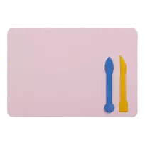 Rinkinys plastilinui 220x150mm rausvas