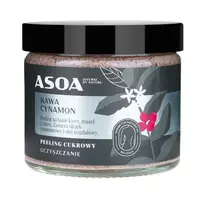 ASOA_Kavos ir cukraus kūno šveitiklis 250 ml